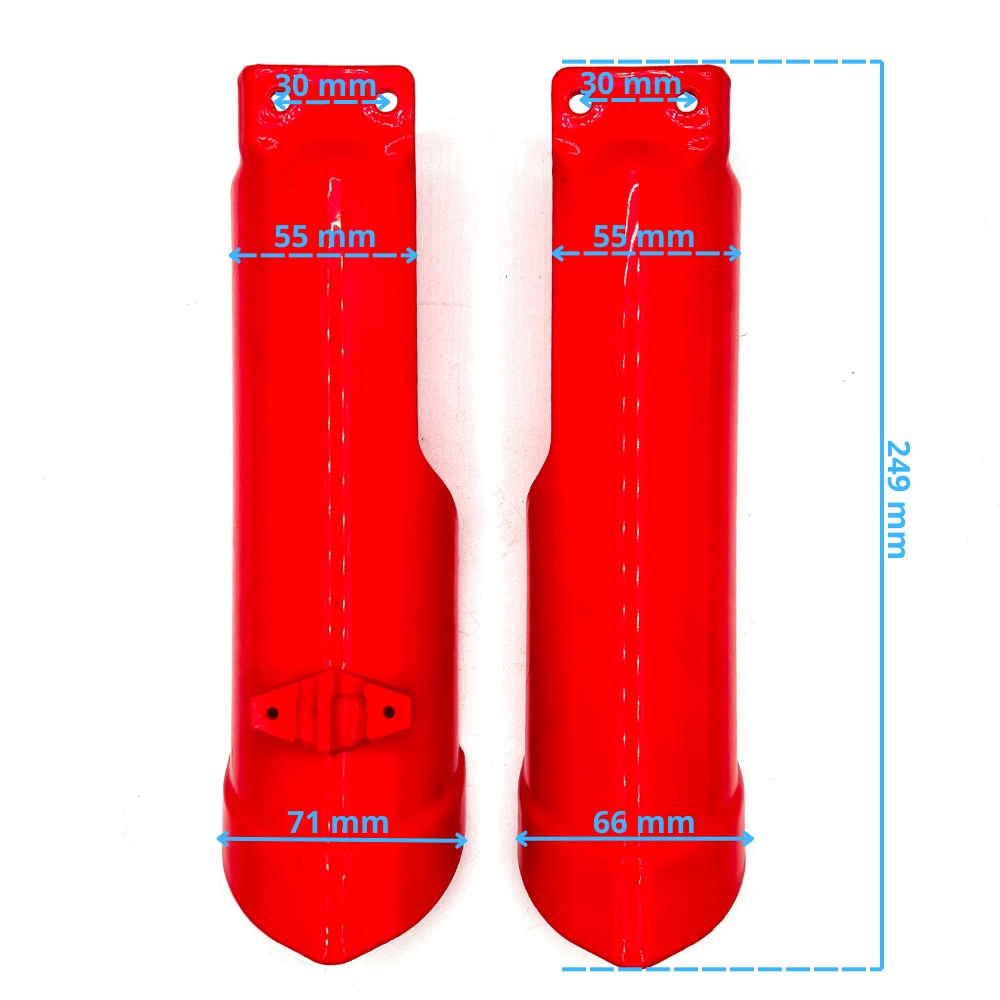 JUEGO PROTECTOR HORQUILLA PIT BIKE RXF 12/14"